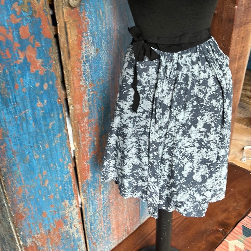 Anthropologie poleci wrap around skirt